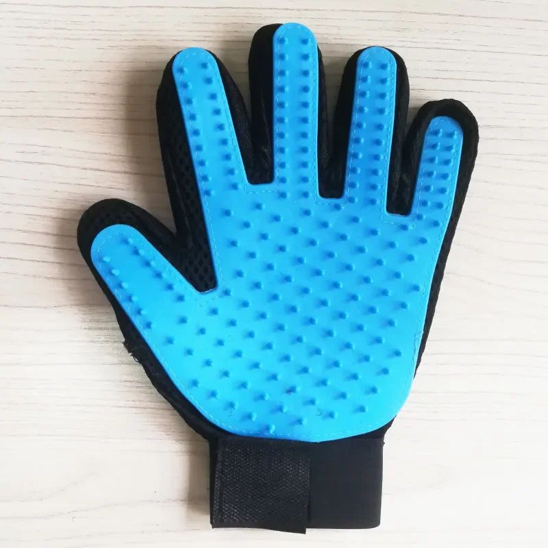 Pet Grooming Glove And Cat Deshedding Brush Glove 9