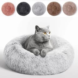 cozyshell semi enclosed plush pet bed