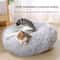 CozyShell Semi Enclosed Plush Pet Bed 1