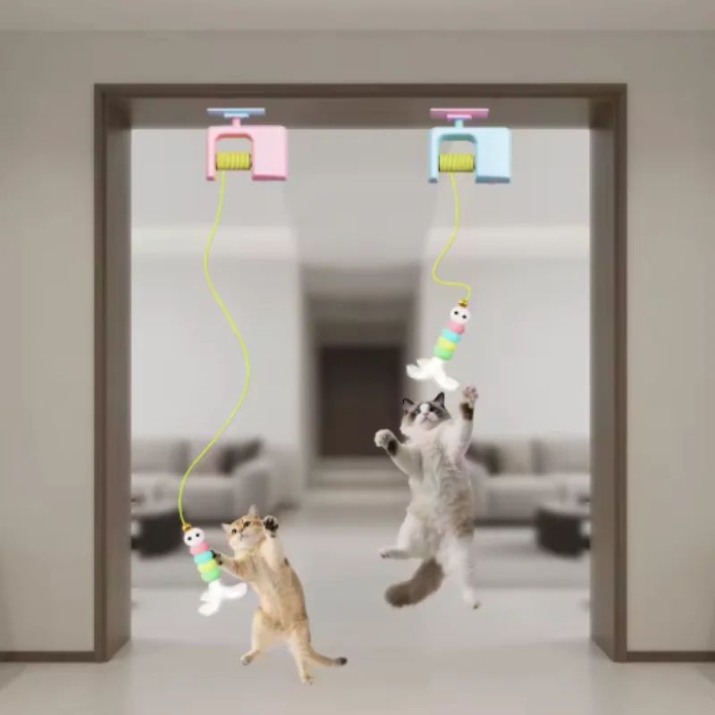 Smart Door Hanging Electric Cat Toy 2