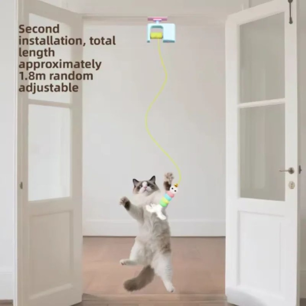 Smart Door Hanging Electric Cat Toy 3