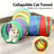 Collapsible Cat Tunnel Toy For Indoor Play And Exercise 0