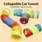 Collapsible Cat Tunnel Toy For Indoor Play And Exercise 3