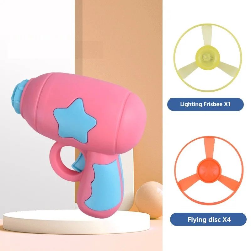 Interactive Cat Disc Launcher Toy For Indoor Cats Flying Fetch Training Game For Kittens 8