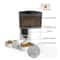 SmartView 4L Automatic Cat Feeder With Camera Dual Feeding Bowls 2