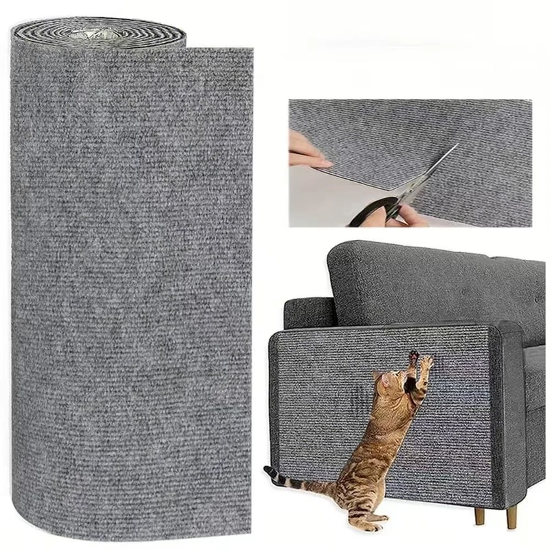 Cat Scratch Guard SelfAdhesive Furniture Protector Mat 0