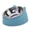 Inclined Stainless Steel Cat Bowl For Comfortable Feeding 3