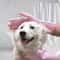 Silicone Pet Bathing Gloves For Dogs And Cats 3