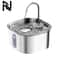 Stainless Steel Cat Water Fountain With Ultra Quiet Pump And USB Automatic Water Dispenser 0