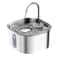 Stainless Steel Cat Water Fountain With Ultra Quiet Pump And USB Automatic Water Dispenser 6