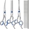Pro Groom 4in1 Pet Grooming Scissors Set For Dogs Cats 0
