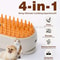 SteamGlow 3in1 Pet Grooming Spray Brush For Cats Dogs 0
