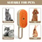SteamGlow 3in1 Cat Grooming Brush For Shedding Massage Hair Removal 4