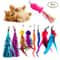 9Pack Feather Cat Wand Refills For Interactive Indoor Play 0
