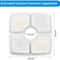 Square Cat Water Fountain Filters With Activated Carbon For Pet Drinking Fountains 4