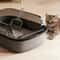 SplashGuard HighSided Cat Litter Box For Indoor Cats 0