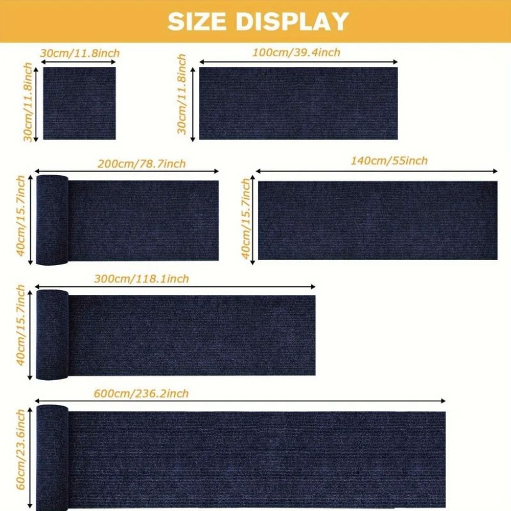 TrimtoFit SelfAdhesive Cat Scratching Mat For Furniture Protection 5