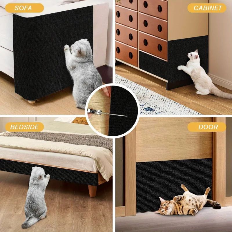TrimtoFit SelfAdhesive Cat Scratching Mat For Furniture Protection 1