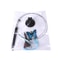 PurrPlay Suction Cup Cat Wand Toy With Feather Mouse Teaser Bell 5
