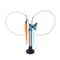PurrPlay Suction Cup Cat Wand Toy With Feather Mouse Teaser Bell 7