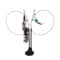 PurrPlay Suction Cup Cat Wand Toy With Feather Mouse Teaser Bell 8
