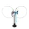 PurrPlay Suction Cup Cat Wand Toy With Feather Mouse Teaser Bell 12