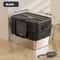 XL Stainless Steel Cat Litter Box With Enclosed OdorControl Design For Large Cats MultiCat Homes 7