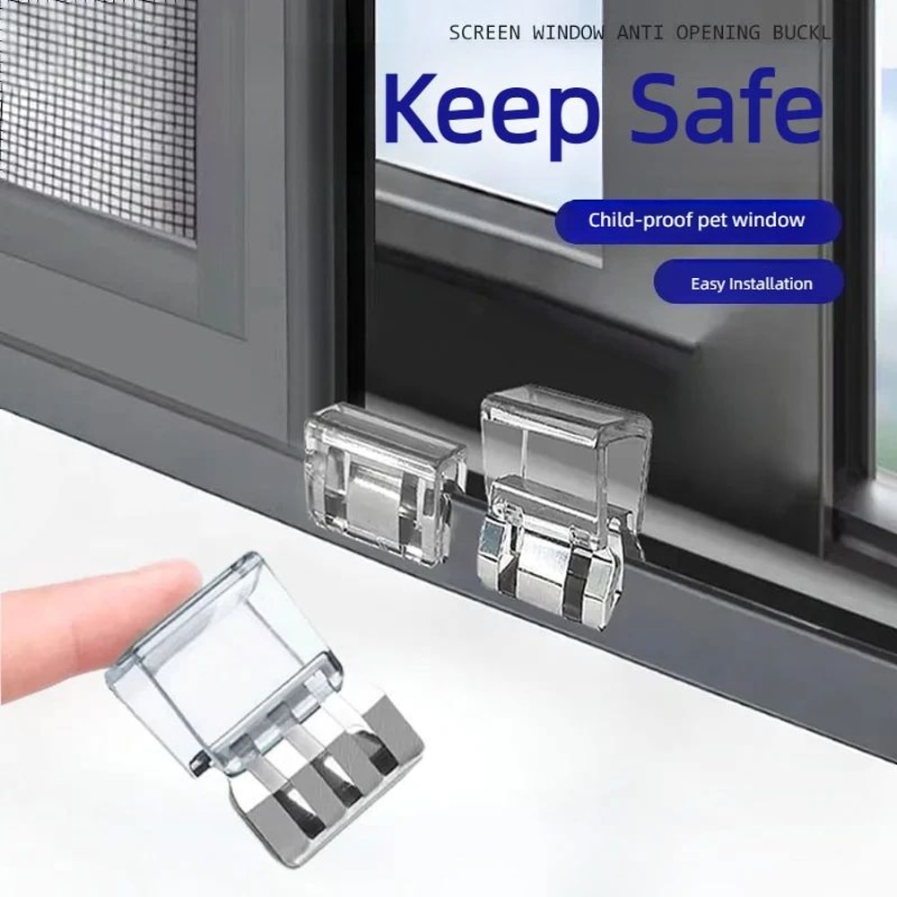 Cat Window Safety Limiter Pet Safety Lock 3