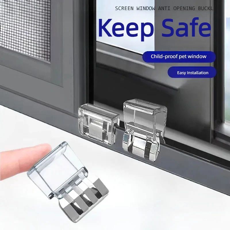 Cat Window Safety Limiter Pet Safety Lock 3