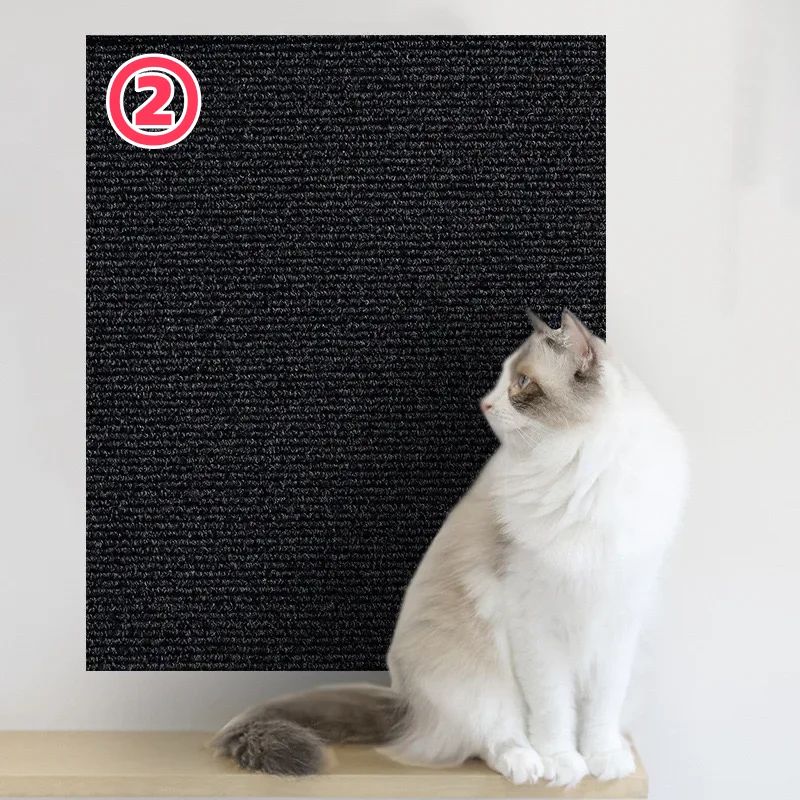 SelfAdhesive Cat Scratch Mat Couch Wall Protector 6