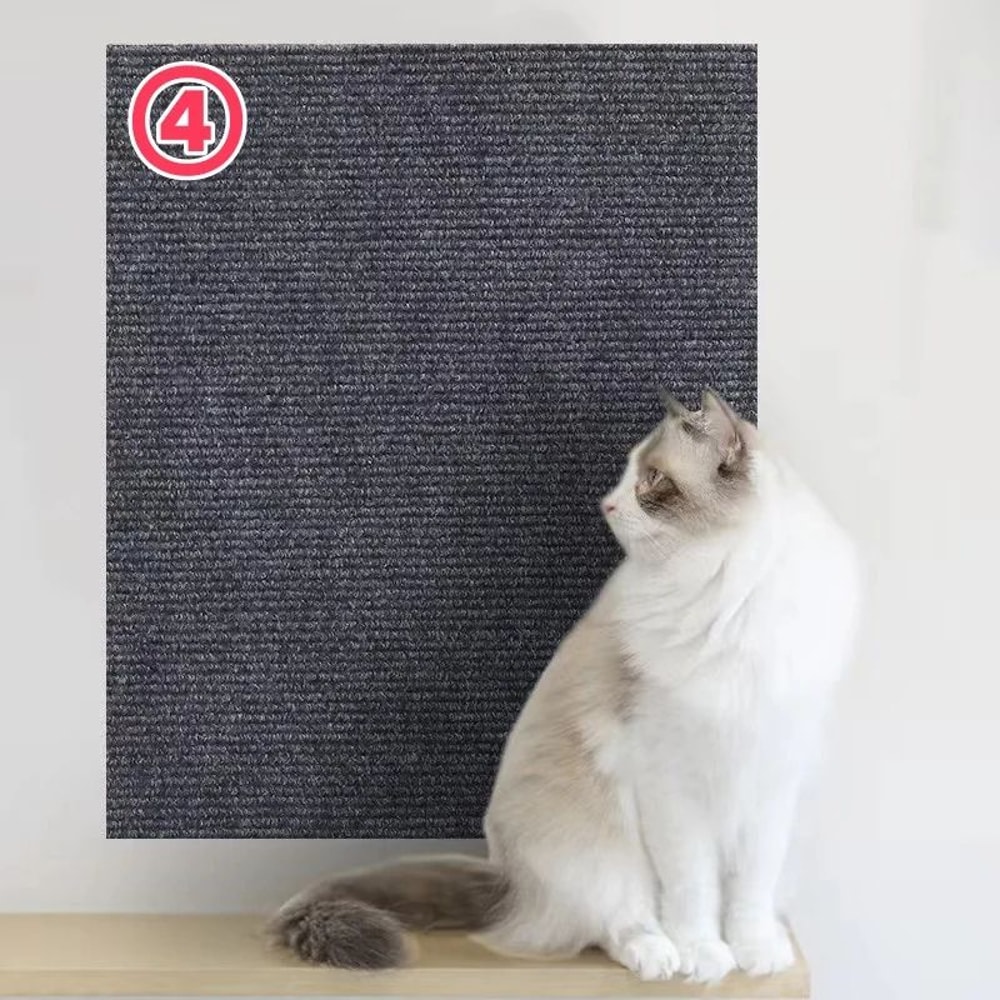 SelfAdhesive Cat Scratch Mat Couch Wall Protector 8