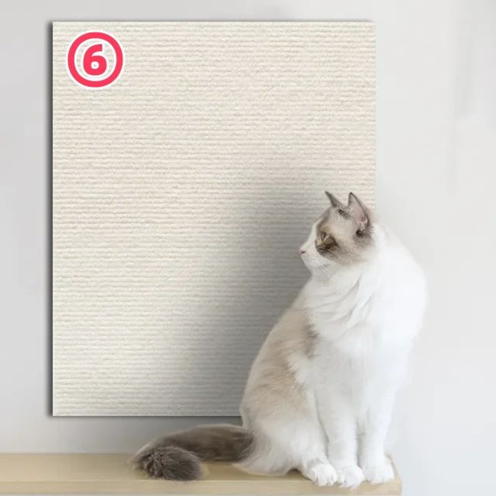 SelfAdhesive Cat Scratch Mat Couch Wall Protector 11