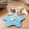 Interactive Cat Hunting Toy Blanket With Automatic Turntable Teaser For Indoor Cats 0