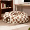 CozyPlay Cat Tunnel Bed With Ball Toy And Washable Cave Design 1