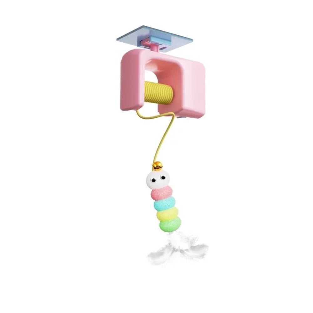 Interactive Electric Door Hanging Cat Toy For Indoor Cats 4