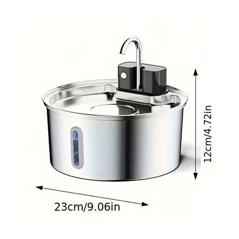 FreshFlow 32L Wireless Cat Water Fountain With Stainless Steel Bowl 5