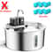 FreshFlow 32L Wireless Cat Water Fountain With Stainless Steel Bowl 7