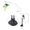 Interactive Bird Feather Wand Cat Toy With Suction Cup And Bell Teaser 4