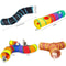 Rainbow Collapsible Cat Tunnel For Indoor Cats 5
