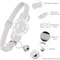Reflective Breakaway AirTag Pet Collar With Secure Holder Bell 1
