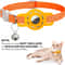 Reflective Breakaway AirTag Pet Collar With Secure Holder Bell 11