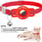 Reflective Breakaway AirTag Pet Collar With Secure Holder Bell 13