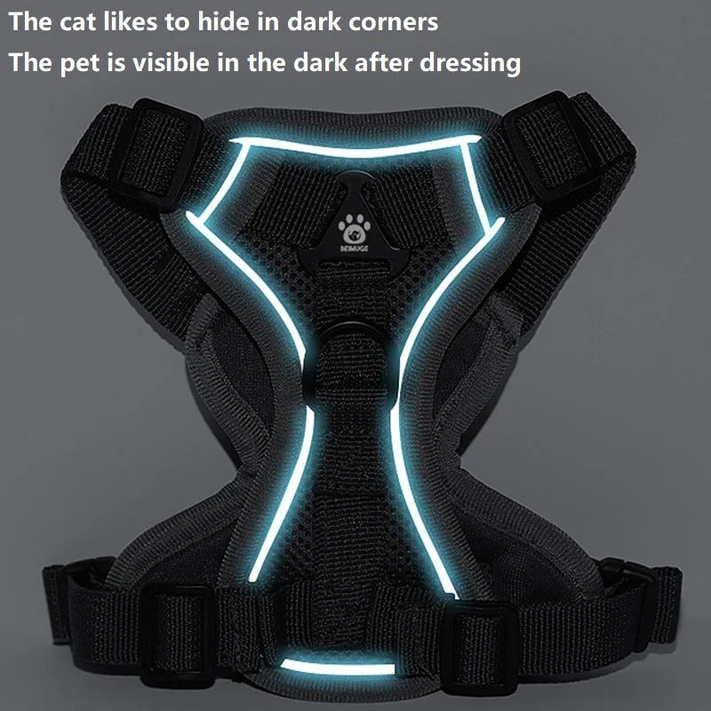Escape Proof Cat Harness And Leash Set For Kittens And Cats 2