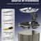 Cordless Stainless Steel Cat Water Fountain With Motion Sensor 35L Capacity 3