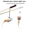 Interactive Feather Cat Wand Toy With Wooden Rod 2