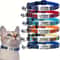 Personalized Boho Breakaway Cat Collar With Engraved ID Tag Bell 0