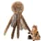 Faux Rabbit Fur Cat Kicker Toy Interactive Plush Hunting Toy For Cats Small Dogs 7