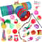 Interactive Cat Toy Variety Pack 24Piece Cat Toy Set For Kittens Indoor Cats With Wand Balls Bell 8