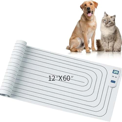 Rechargeable Pet Training Mat for Dogs & Cats – Indoor Pet Deterrent Pad with 3 Training Modes