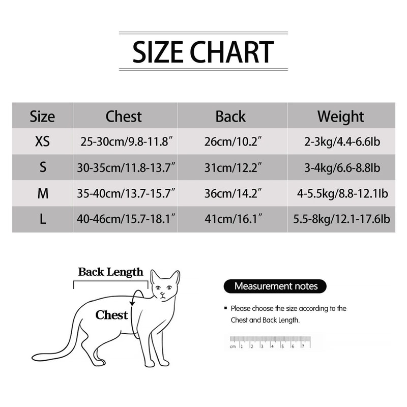 ComfortShield Cat Recovery Suit Soft AntiLick Surgical Onesie For Cats 5